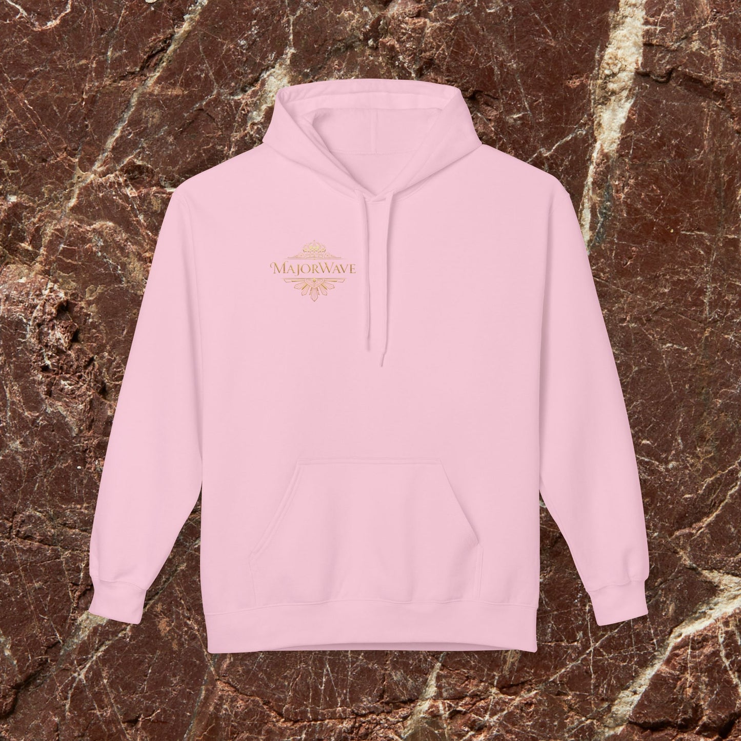 Hoodie — Rose Monogram "W" Graphic Pullover