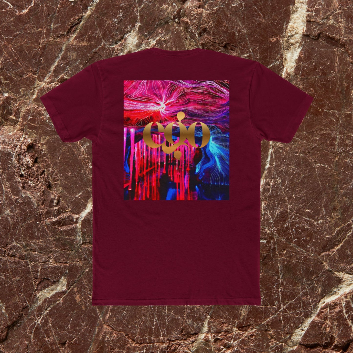 Major Ego Psychedelic T-Shirt — Vibrant Chakra Yoga Tee