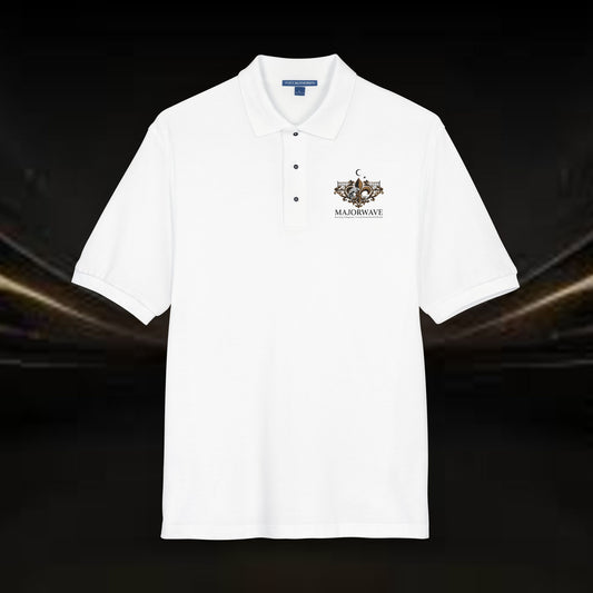 Embroidered Crest Polo Shirt - Classic Club Logo