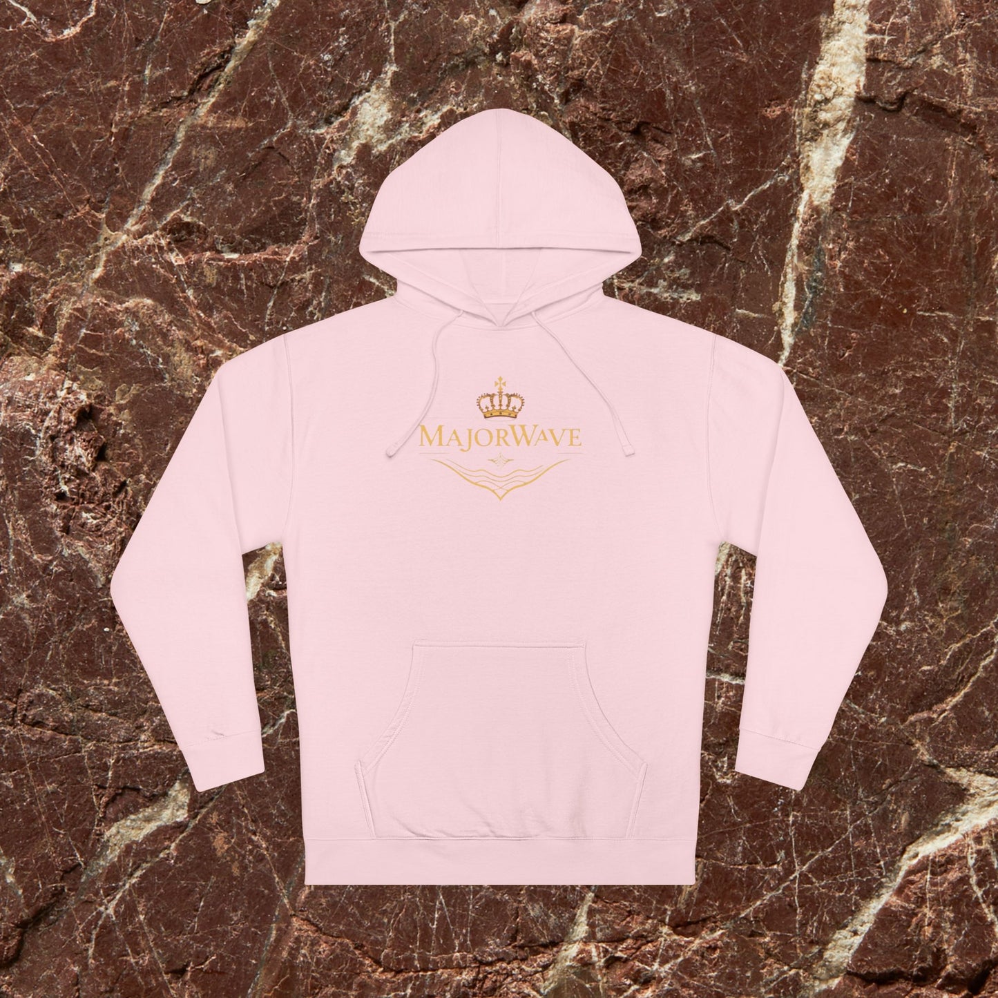 Hoodie — Majalrave Gold Crest & Sunset Eye Graphic Hooded Sweatshirt