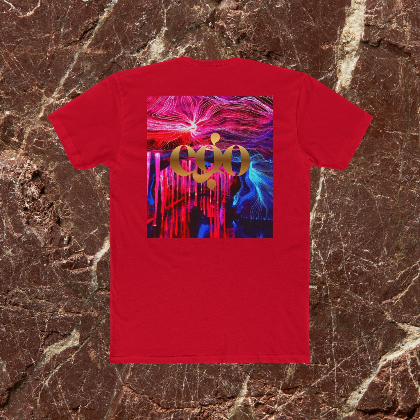 Major Ego Psychedelic T-Shirt — Vibrant Chakra Yoga Tee