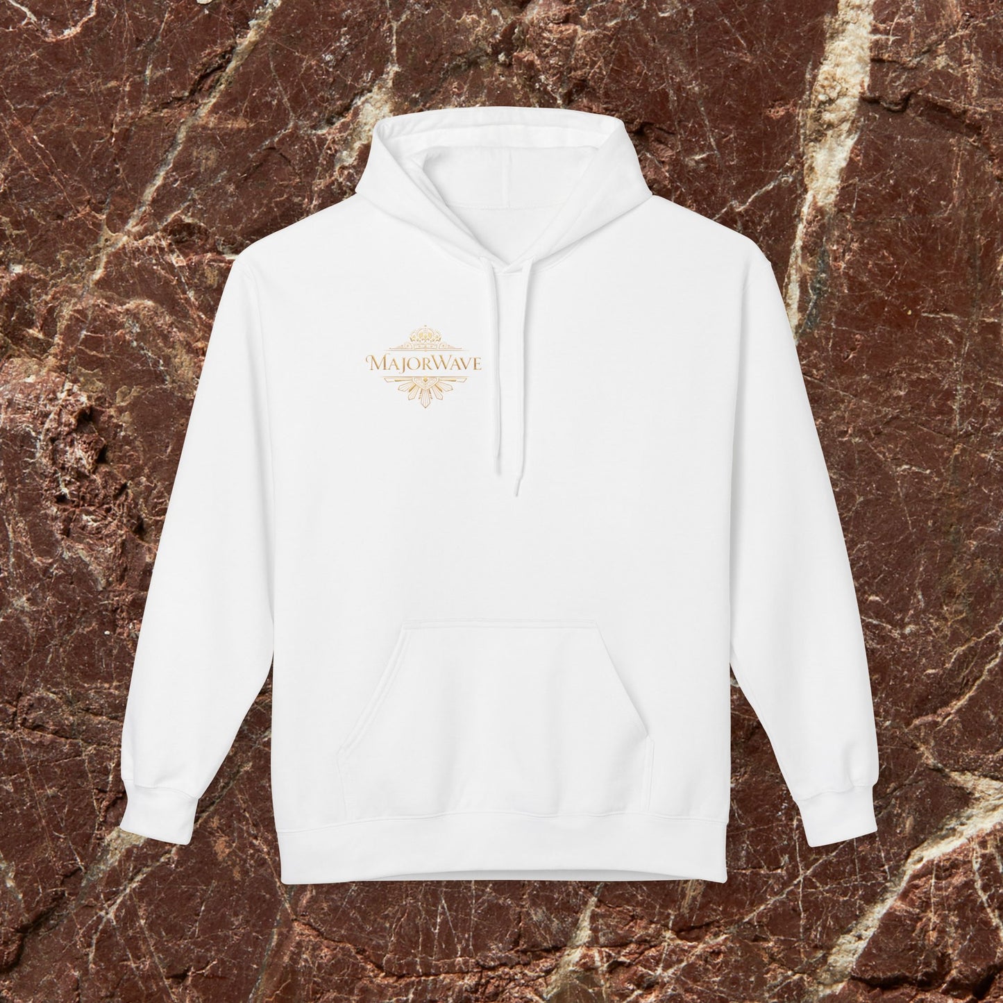 Hoodie — Rose Monogram "W" Graphic Pullover