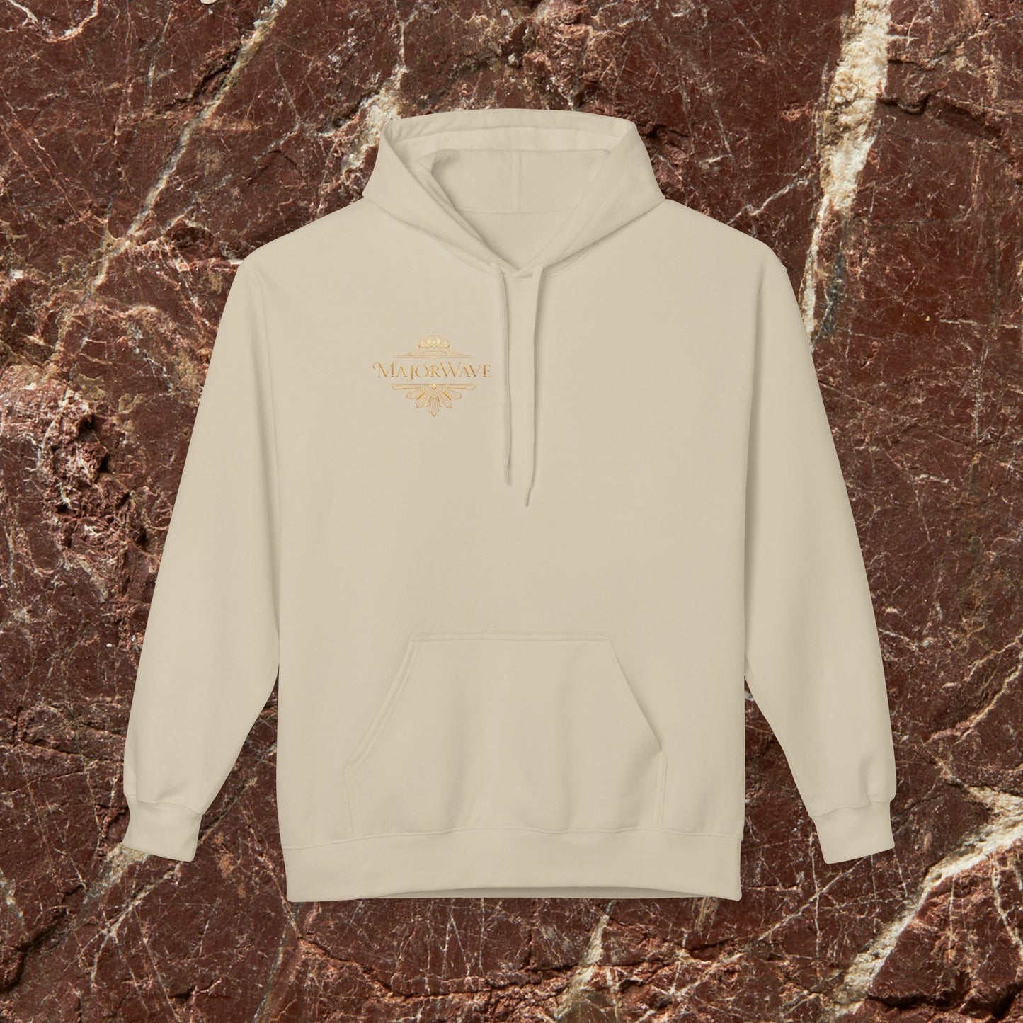 Hoodie — Rose Monogram "W" Graphic Pullover