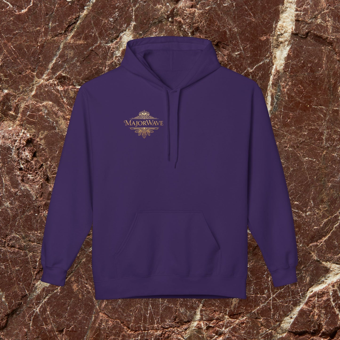 Hoodie — Rose Monogram "W" Graphic Pullover